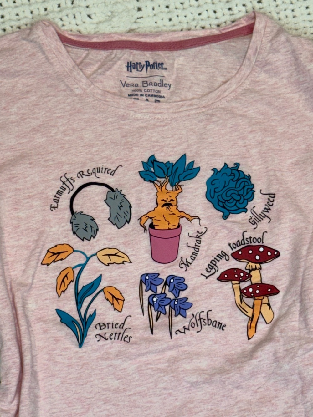 Harry Potter x Vera Bradley Herbology Tee